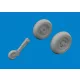 Eduard Accessories Spitfire Mk.I/II/V wheels for IBG - kerékkészlet