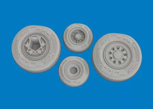 Eduard Accessories F-35C wheels for Tamiya - kerékkészlet