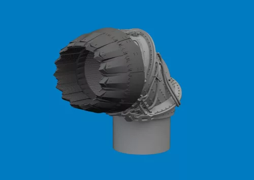 Eduard Accessories F-35B exhaust nozzle PRINT 1/72 for Tamiya - 3D nyomtatott hajtómű-fúvócső