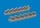 Eduard Accessories P-51D exhaust stacks PRINT for Arma Hobby - 3D nyomtatott kipufogócsonkok