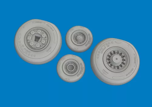 Eduard Accessories F-14D wheels for Tamiya - kerékkészlet