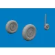 Eduard Accessories Bf 109K-4 wheels for Eduard - kerékkészlet