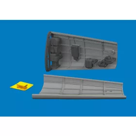   Eduard Accessories Bf 109K-4 radio compartment PRINT for Eduard - rádiótér – 3D nyomtatott részletező készlet