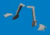 Eduard Accessories Bf 109K-4 undercarriage legs PRINT for Eduard - futómű-részletező készlet