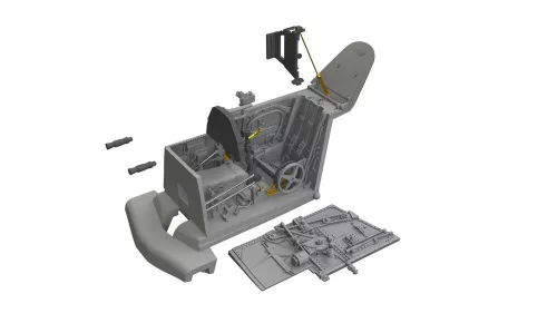 Eduard Accessories Bf 109K-4 cockpit PRINT for Eduard - cockpitkészlet