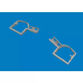   Eduard Accessories Bf 109K-4 wheel bays PRINT 1/72 for Eduard - futóműakna-részletező készlet