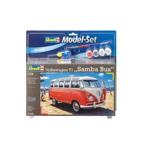 Revell Model Set VW T1 Samba Bus – 1:24 kisbusz makett