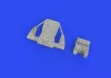 Eduard Accessories P-39Q LööK 1/72 for ARMA HOBBY - LööK műszerfal- és biztonságiöv-készlet