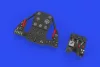 Eduard Accessories P-39Q LööK 1/72 for ARMA HOBBY - LööK műszerfal- és biztonságiöv-készlet