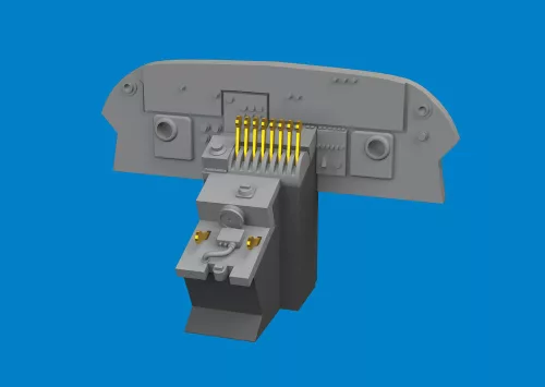 Eduard Accessories B-24H LööK  AIRFIX - LööK műszerfal- és biztonságiöv-készlet