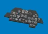 Eduard Accessories P-47D Bubbletop LööK  TAMIYA - LööK műszerfal- és biztonságiöv-készlet