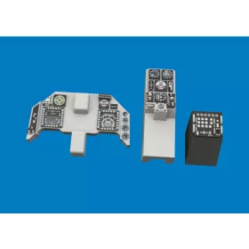   Eduard Accessories F-16CJ Block 50 LööK for Tamiya - LööK műszerfal- és biztonságiöv-készlet