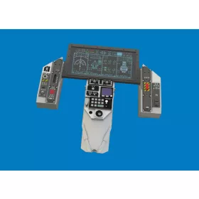   Eduard Accessories F-35A LööK for Tamiya - LööK műszerfal- és biztonságiöv-készlet