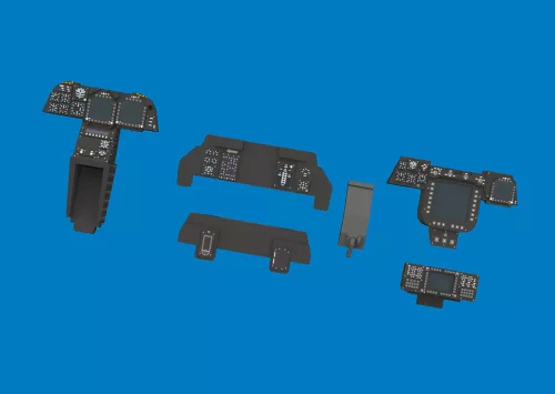 Eduard Accessories F-14D LööK for Tamiya - LööK műszerfal- és biztonságiöv-készlet