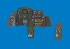 Eduard Accessories Me 262A-1 LööK for Arma Hobby - LööK műszerfal- és biztonságiöv-készlet