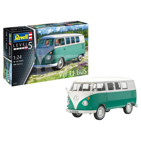 Revell Model Set VW T1 Bus 1:24 autó makett 67675R