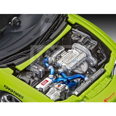Revell Model Set Fast & Furious Brian's 1995 Mitsubishi Eclipse 1:25 autó makett 67691R