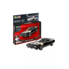   Revell Model Set Fast & Furious - Dominic's 1971 Plymouth GTX – 1:24 autó makett