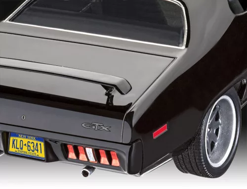 Revell Model Set Fast & Furious - Dominic's 1971 Plymouth GTX – 1:24 autó makett