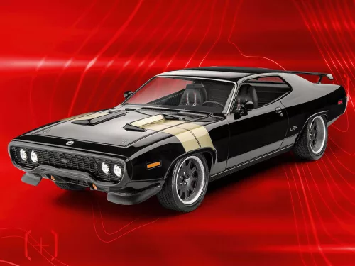 Revell Model Set Fast & Furious - Dominic's 1971 Plymouth GTX – 1:24 autó makett