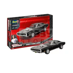   Revell Model Set Fast & Furious - Dominics 1970 Dodge Charger 1:25 autó makett 67693R