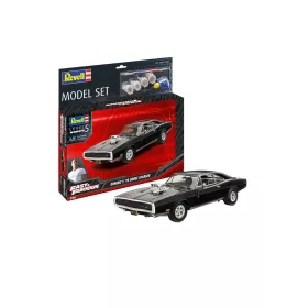   Revell Model Set Fast & Furious - Dominic's 1970 Dodge Charger – 1:25 autó makett