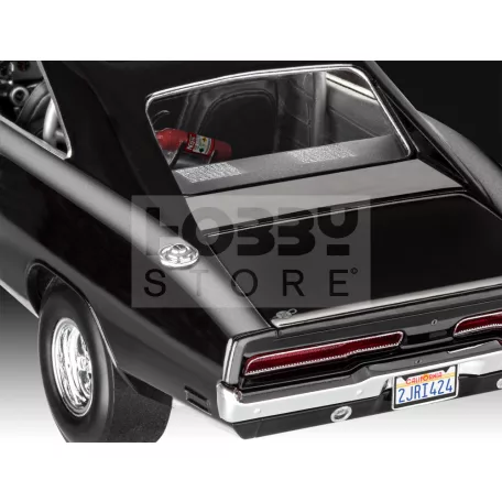Revell Model Set Fast & Furious - Dominics 1970 Dodge Charger 1:25 autó makett 67693R