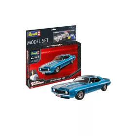   Revell Model Set Fast & Furious 1969 Chevy Camaro Yenko – 1:25 autó makett