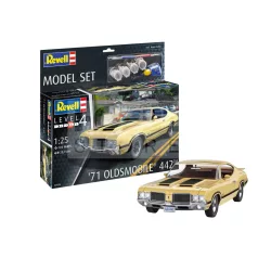   Revell Model Set '71 Oldsmobile 442 Coupé 1:24 autó makett 67695R