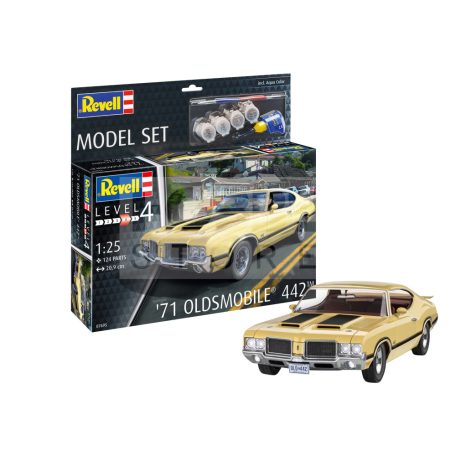 Revell Model Set '71 Oldsmobile 442 Coupé 1:24 autó makett 67695R