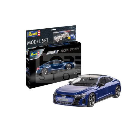 Revell Model Set easy-click Audi e-tron GT 1:24 autó makett 67698R