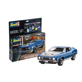 Revell Model Set 71 Mustang Boss 351 – 1:25 autó makett