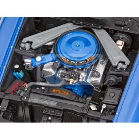 Revell Model Set 71 Mustang Boss 351 1:25 autó makett 67699R