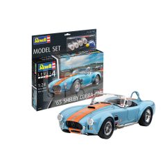   Revell Model Set 65 Shelby Cobra 427 1:24 autó makett 67708R