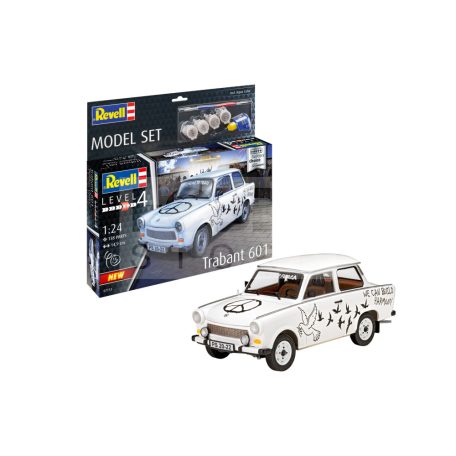 Revell Model Set Trabant 601S "Builder's Choice" 1:24 autó makett 67713R