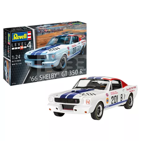 Revell Model Set 1965 Shelby GT 350 R 1:24 autó makett 6771R
