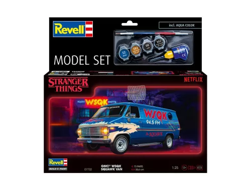 Revell Model Set Car Stranger Things – 1:25 autó makett