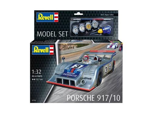 Revell Model Set Porsche 917/10 – 1:32 versenyautó makett