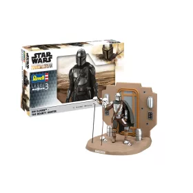   Revell The Mandalorian: The Bounty Hunter – 1:9 figura makett