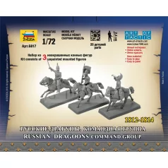 Zvezda Russ.Drag.Comm.Group makett 1:72 (6817Z)