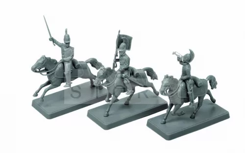 Zvezda Russ.Drag.Comm.Group makett 1:72 (6817Z)
