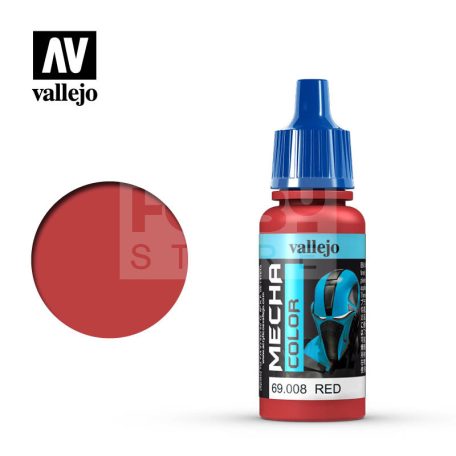 Vallejo Mecha Color - Red akrilfesték 17 ml - 69008V