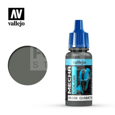 Vallejo Mecha Color - Gunmetal akrilfesték 17 ml - 69058V