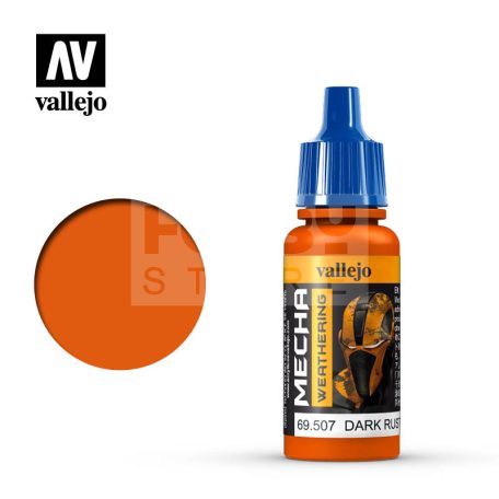 Vallejo Mecha Color - Dark Rust Wash akrilfesték 17 ml - 69507V