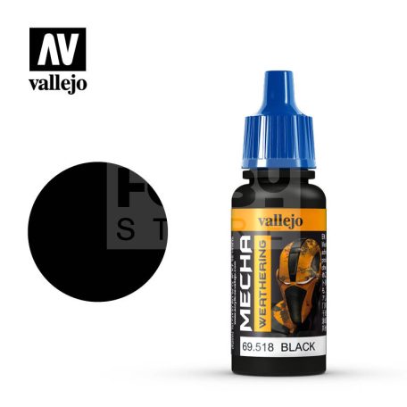 Vallejo Mecha Color - Black Wash akrilfesték 17 ml - 69518V