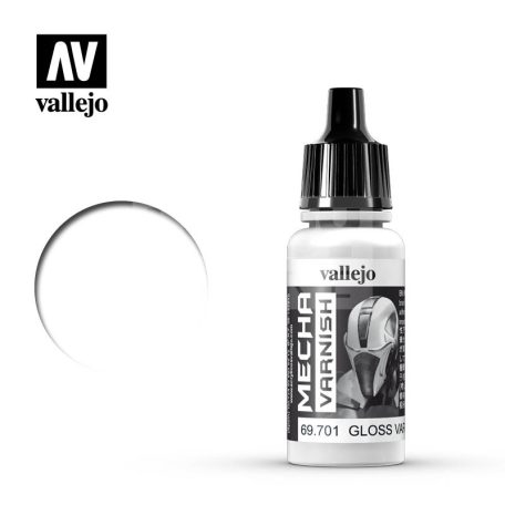 Vallejo Mecha Color Gloss Varnish 17 ml - fényes lakk 69701V