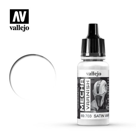 Vallejo Mecha Color Satin Varnish 17 ml - szatén akril lakk 69703V