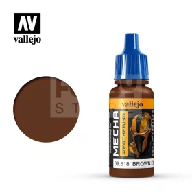   Vallejo Mecha Color - Brown Engine Soot (Matt) akrilfesték 17 ml - 69818V