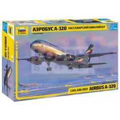 Zvezda Airbus A-320 makett 1:144 (7003Z)