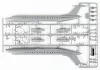 Zvezda Tupolev Tu-134B makett 1:144 (7007Z)